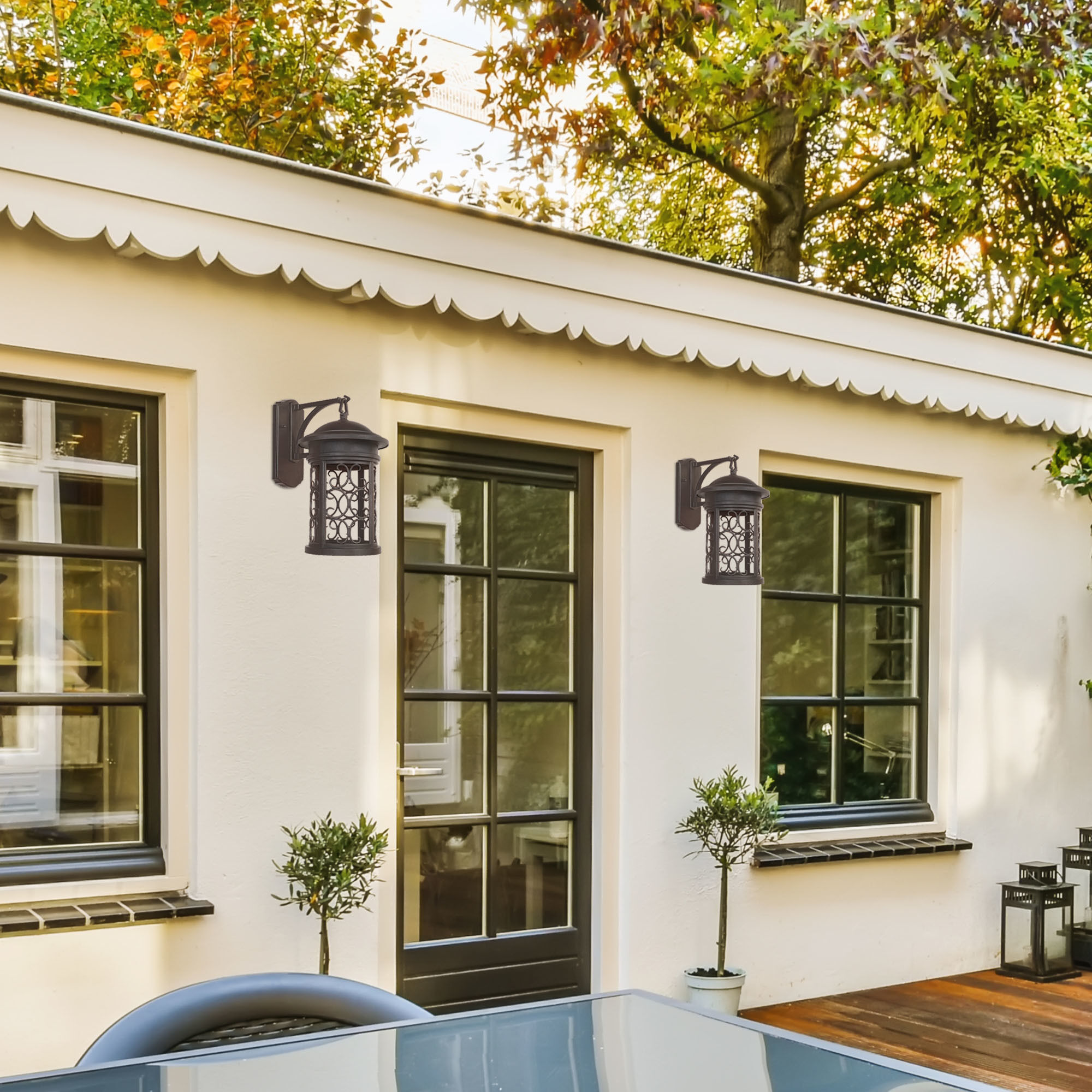 Ellington 1 Light 20 inch Oil Rubbed Bronze Outdoor Wall Lantern